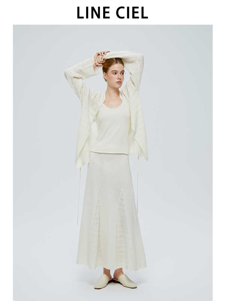 LINECIEL显瘦新款拼接百搭半身裙