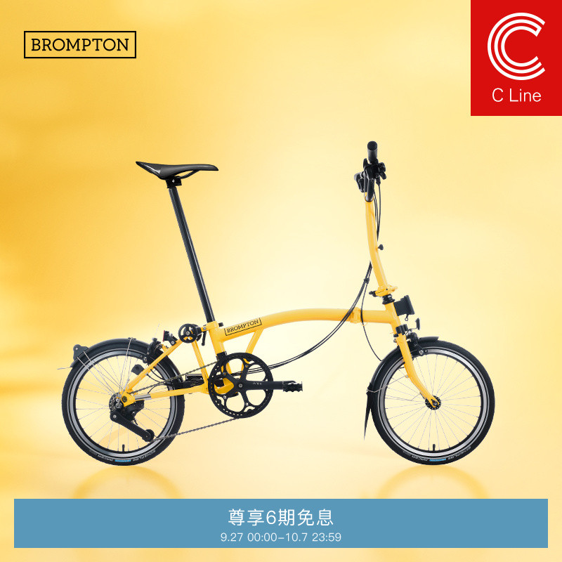 小布折叠自行车4速大黄蜂