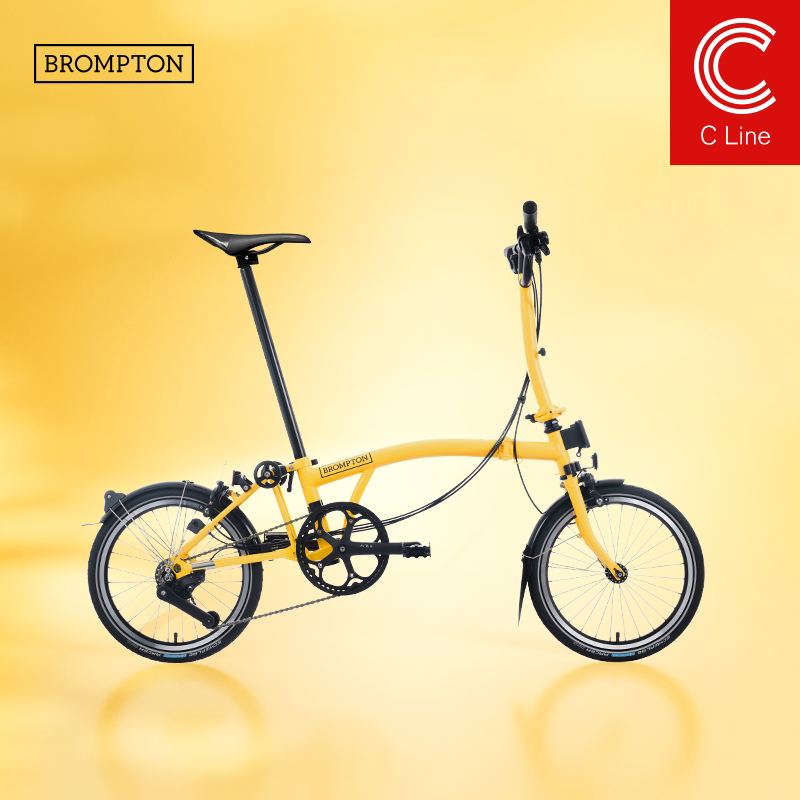 BROMPTON小布C Line 大黄蜂 M把/S把 4速折叠自行车