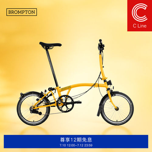 小布折叠自行车6速大黄蜂