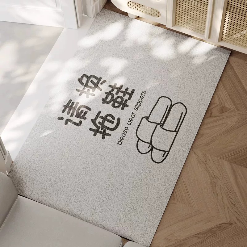入户门防滑丝圈可裁剪地垫