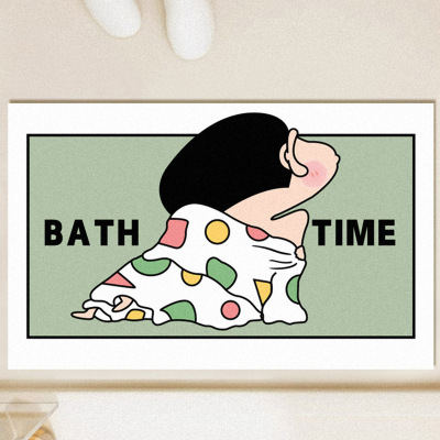 这个蜡笔小新地毯简直少女心爆棚