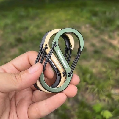 铝合金8字形旅行背包挂钩连接扣
