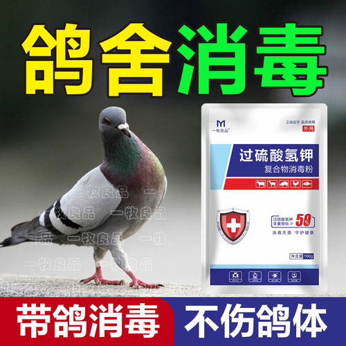 鸽舍专用消毒液过硫酸氢钾消毒粉