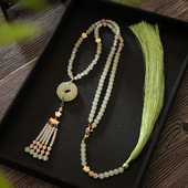 马面裙软璎珞长背云流苏配饰新中式 国风汉服项链项圈明制古风饰品