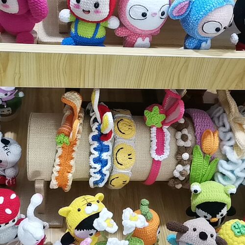 热销小脚丫手工坊 纯手工编织C玩偶订制礼品直播间选货专场