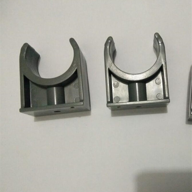 热销UPVC管卡灰色管卡管卡固定卡托架灰色UPVC管卡UP型卡 32 50 6
