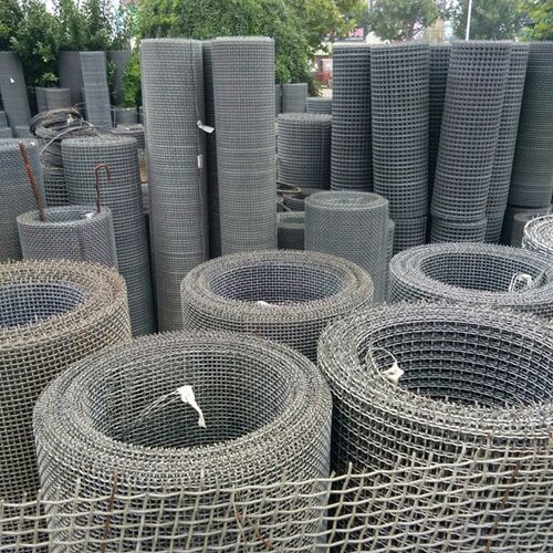 热销钢丝编织网压花筛网工地筛沙筛石头养L猪网养殖羊床漏粪垫底