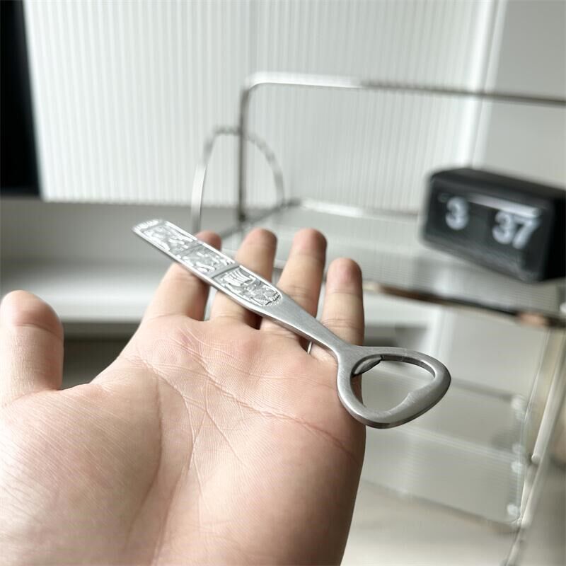 热销【高逼格可显摆m炫耀】304不锈钢啤酒开瓶器瓶起子开盖器起盖