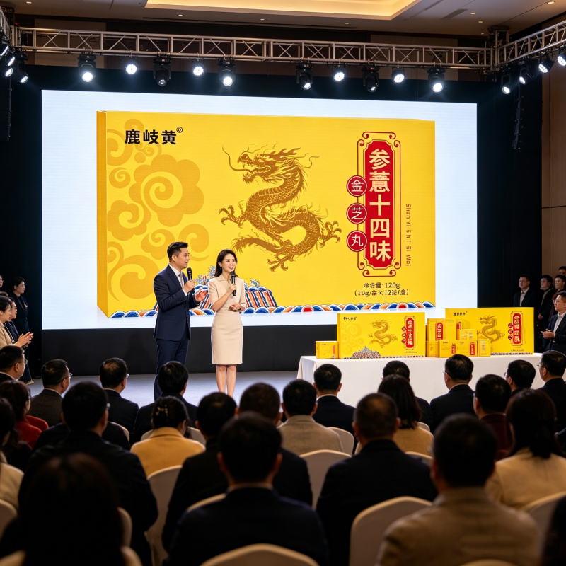 鹿岐黄参薏十四味金芝丸康养联播郭勇同款非南京参意十四位金芝丸