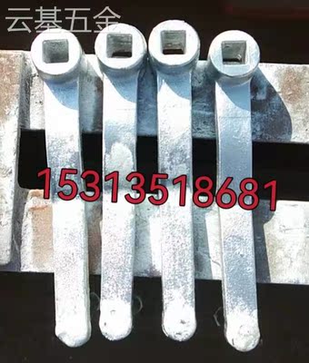 渠道闸门手动启闭机摇把侧摇手摇螺杆式启闭机摇柄铸铁闸门