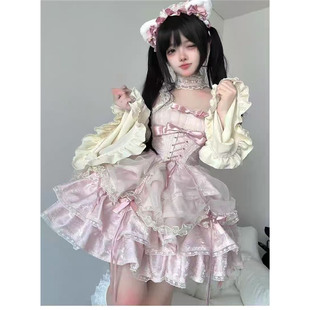 现货洛丽塔JSK甜辣纯欲温柔芭蕾风生日lolita连衣裙lolita裙子