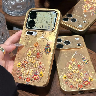 适用vivoS系列福禄金葫芦外壳