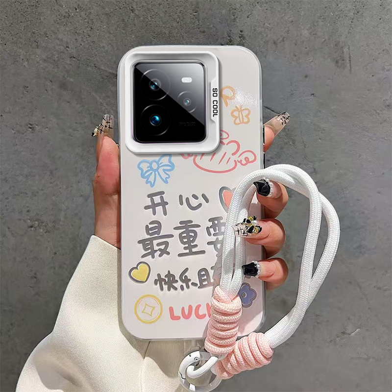 适用真我GT系列可爱开心重要外壳