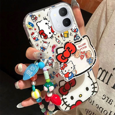 适用vivoY系列满屏KT猫手机壳