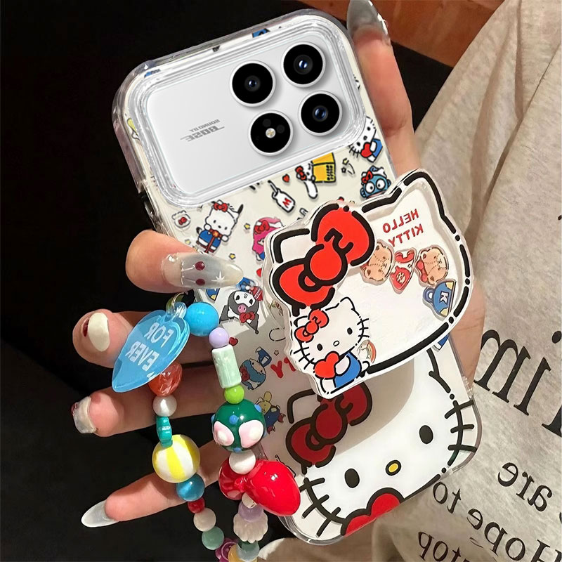 适用红米K系列满屏KT猫手机壳