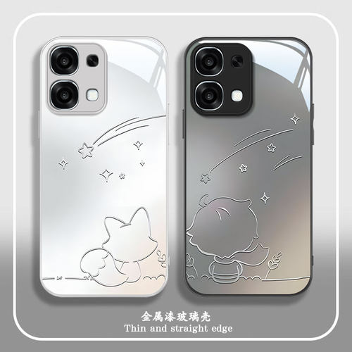 适用OPPOA系列狐狸小王子手机壳