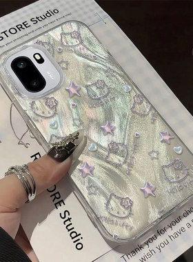 适用一加Ace6手机壳新款Ace5竞速版卡通创意Ace3V简约时尚ins风Ace2Pro星星爱心KT猫Ace羽纱保护套全包防摔壳