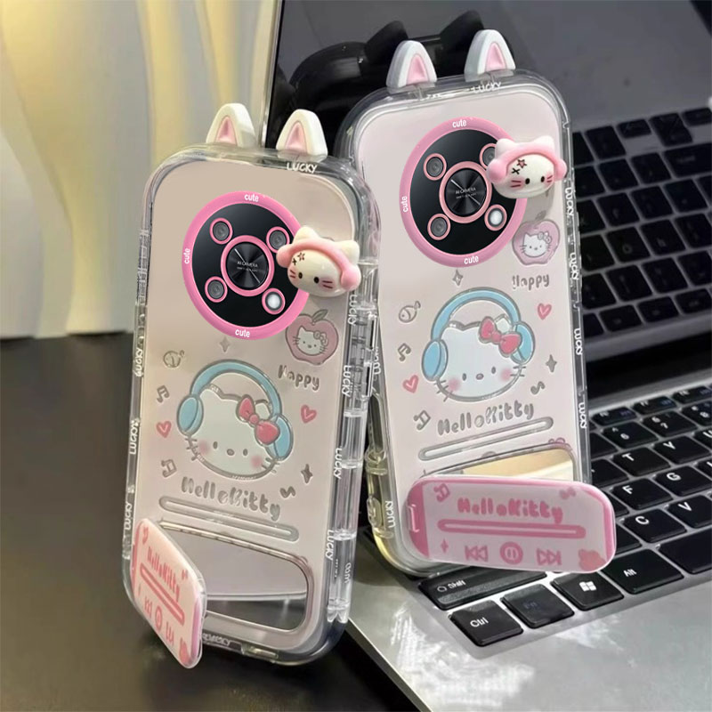 适用华为智选手机壳耳机KT猫外壳