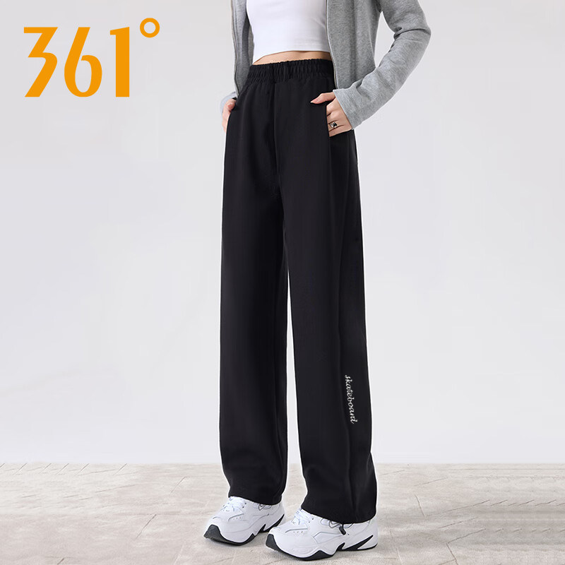 361宽松卫裤女2026新款春季学生直筒裤高腰大码阔腿裤休闲裤
