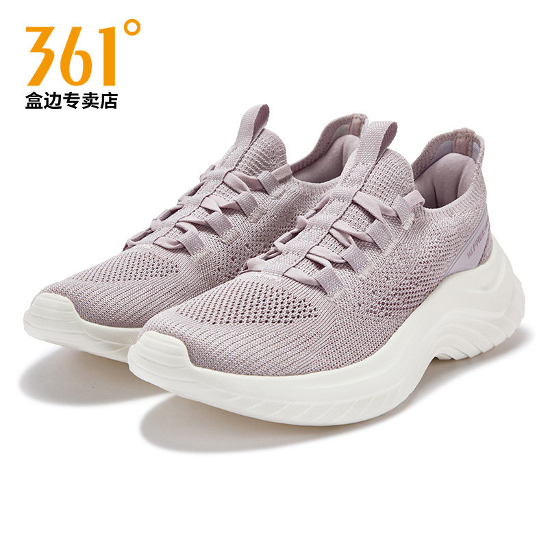 361女鞋夏季新款运动鞋女款薄款飞织网面透气休闲鞋健步妈妈鞋子