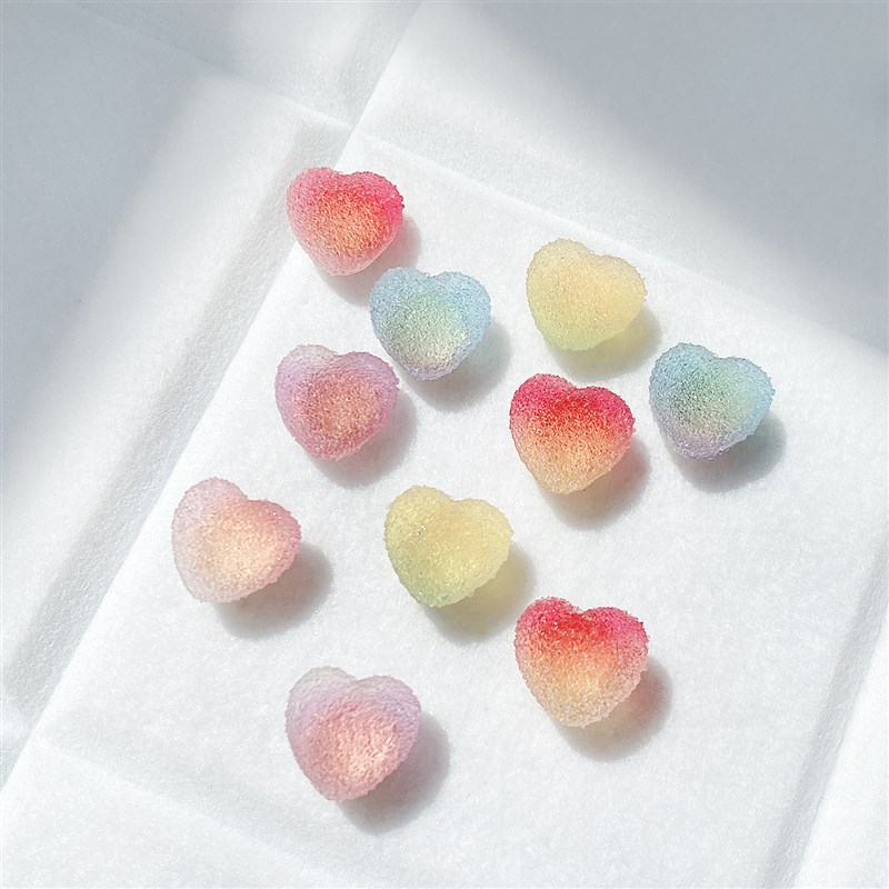 软糖软木钉12个装爱心星星金属图钉毛毡板装饰按钉可爱照片墙钉子