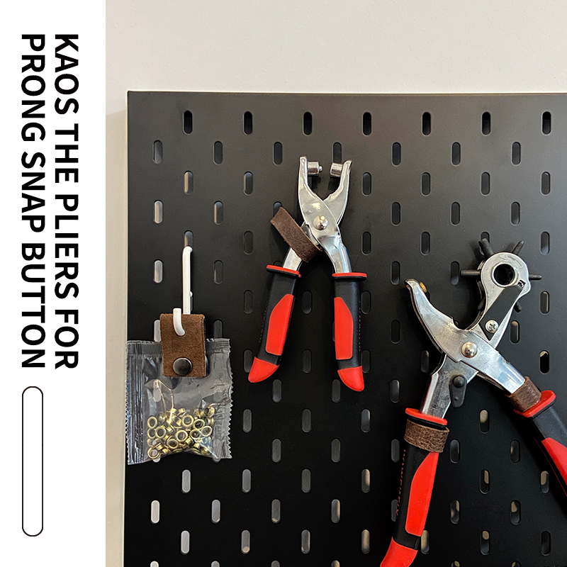 不锈钢气眼扣安装工具套装鸡眼扣皮带孔包包服装扣9.5mm手压钳