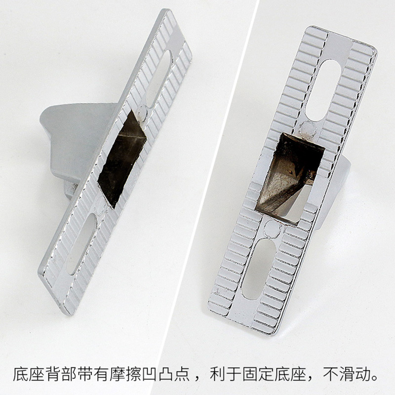 蒙莱奇90型铝合金门窗扣座锌合金钩座推拉移门窗户锁扣限位器配件