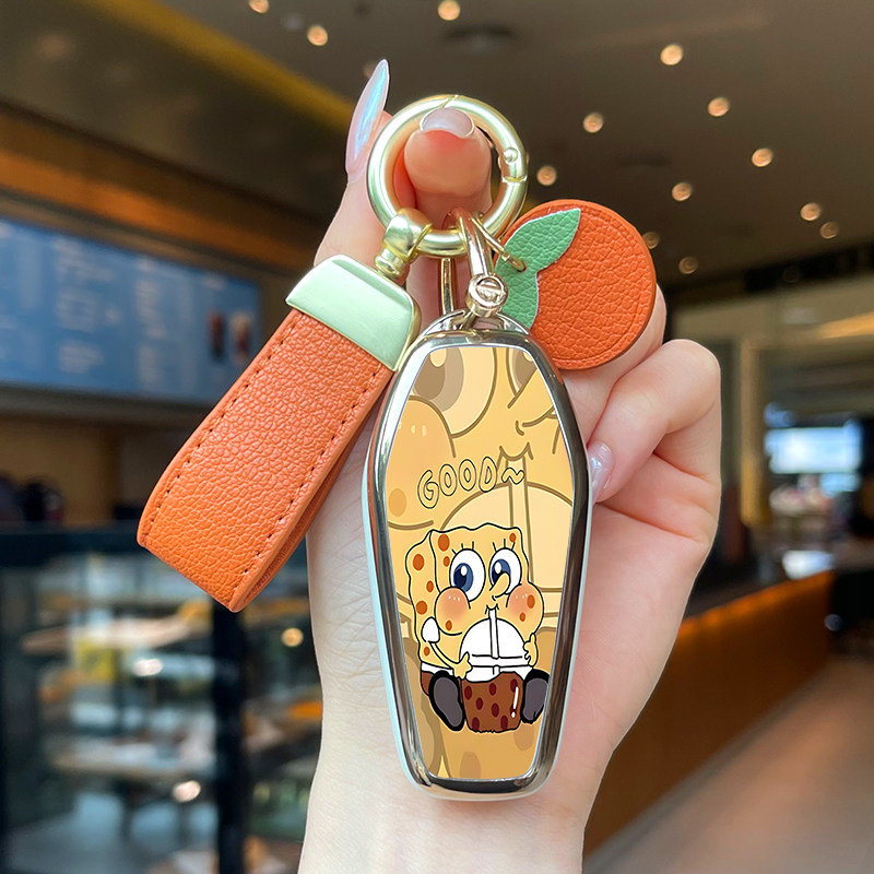 比亚迪宋海绵宝宝钥匙套