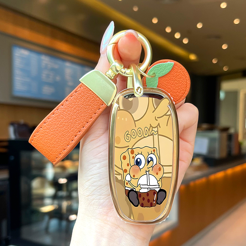 适用于老款奥迪A6L钥匙套18年Q5汽车A5壳A7A8A4L包13款15款A6女