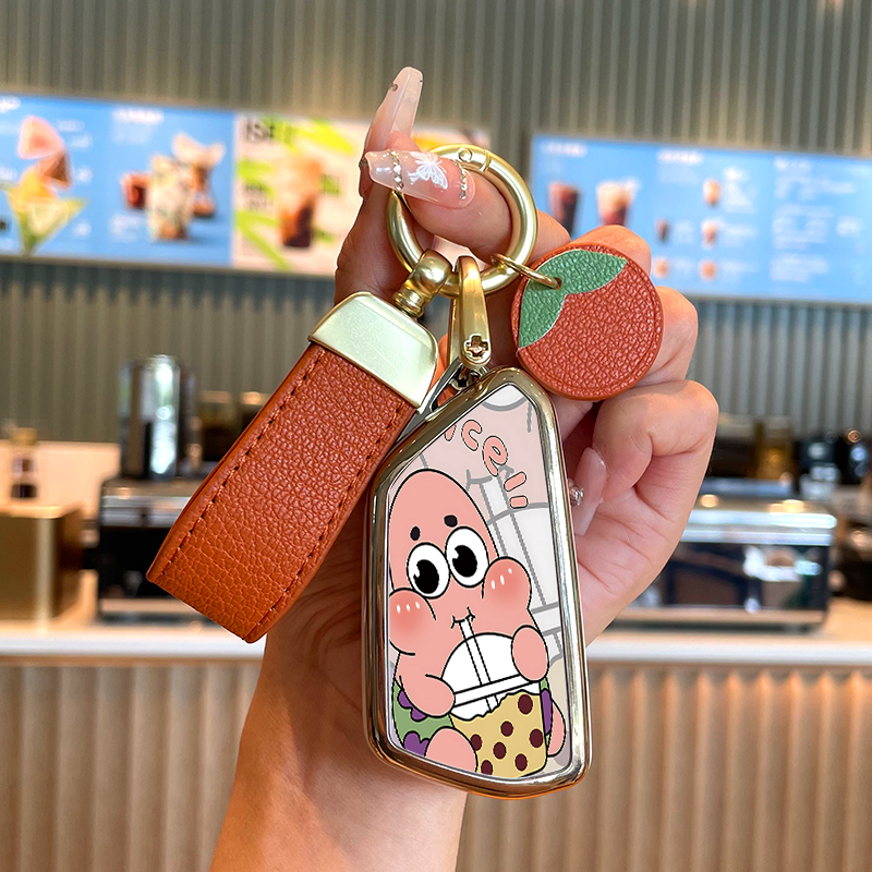 大众高尔夫8钥匙套8rline八代凌渡L8pro汽车8gti壳途昂X揽巡专用