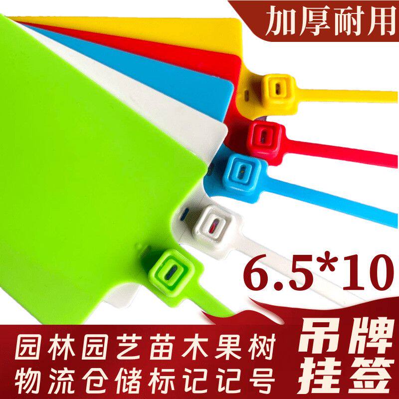 苗木花卉盆景果树专用塑料养殖标签牌加厚可手写菜园标识牌菜地