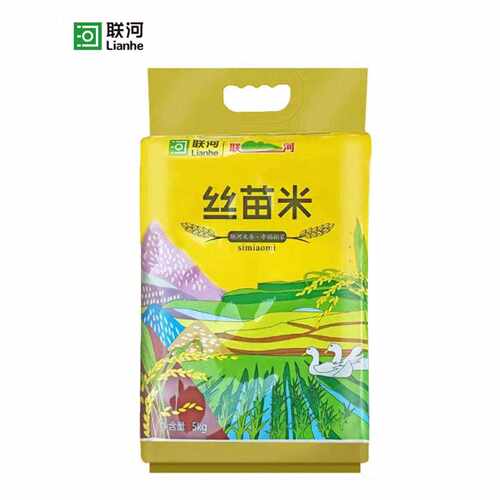 新疆包邮联河丝苗米香软大米5KG 长粒香米10斤装籼米长粒型大别上