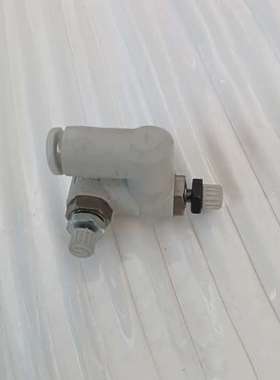 SMC  AS230F白色L型万向节流阀调速阀 01-6