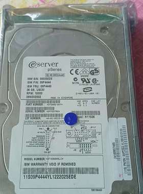 IBM eServer pSeries服务器硬盘，36GB，