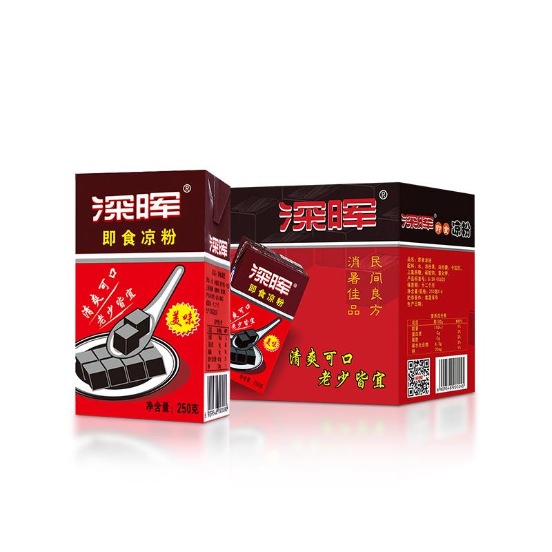 深晖菊花茶饮料250ml*24盒装冬瓜茶清凉茶凉粉即食甘蔗汁整箱批