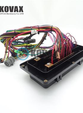 挖机掘机零配件 63-674 1适用于工程械E320C保险丝盒线束1 163607