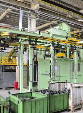 Q38Q48Q58系列理续式HFA链抛丸机连 小型铸铁件悬表面清机