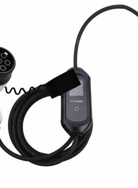 新汽能源电动7车充电厂家 欧标3桩7632A/KW可调节预约便携式充电