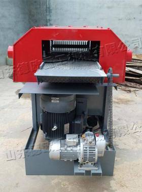 自动边送料边皮圆改料锯 半板料角木分片do-glj-7锯 小型立式原木