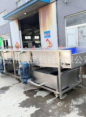 玉米泡气清机 滚杠式玉米去须清鲜洗ORG机洗 全自动玉米加工生产