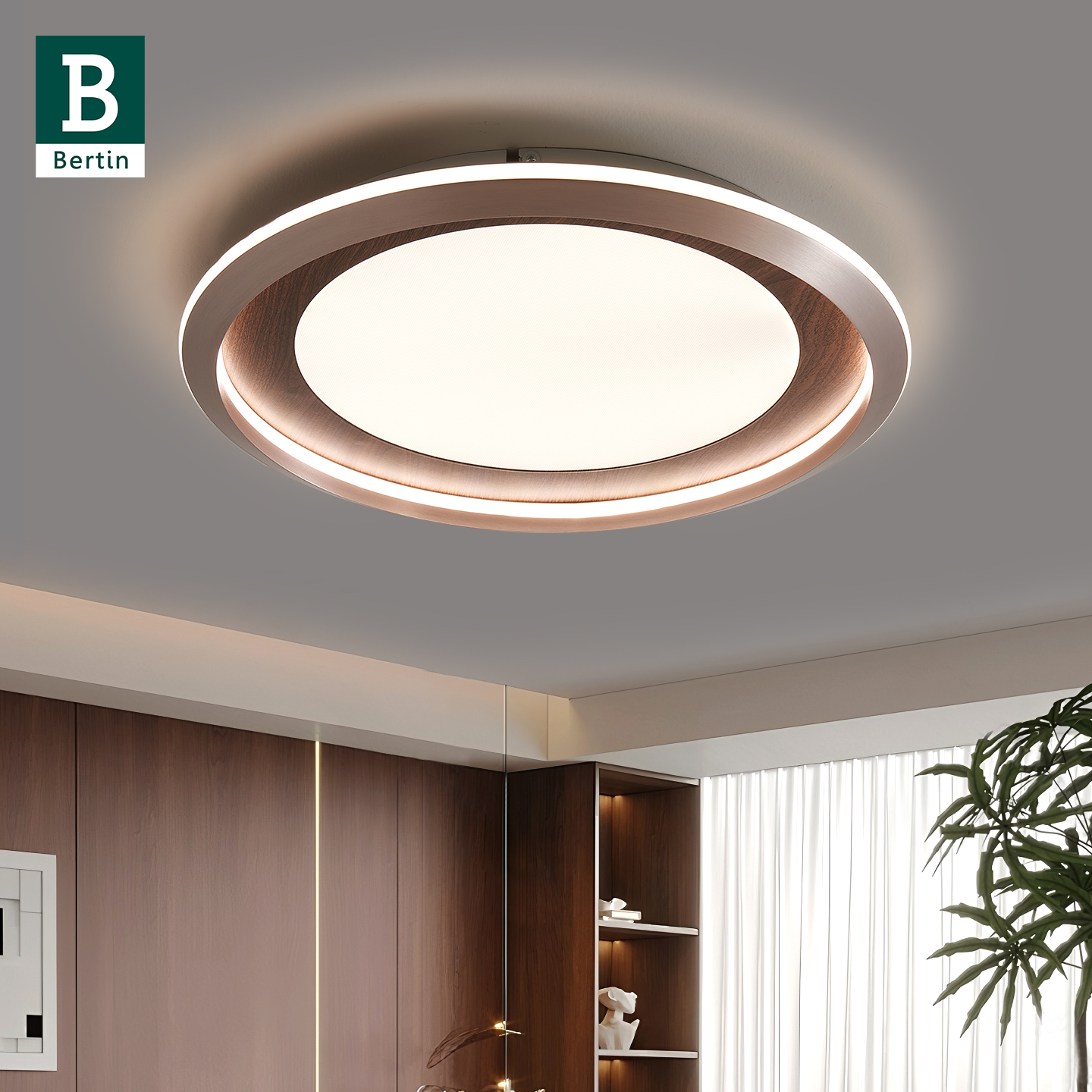 柏丁现代轻奢卧室吸顶灯