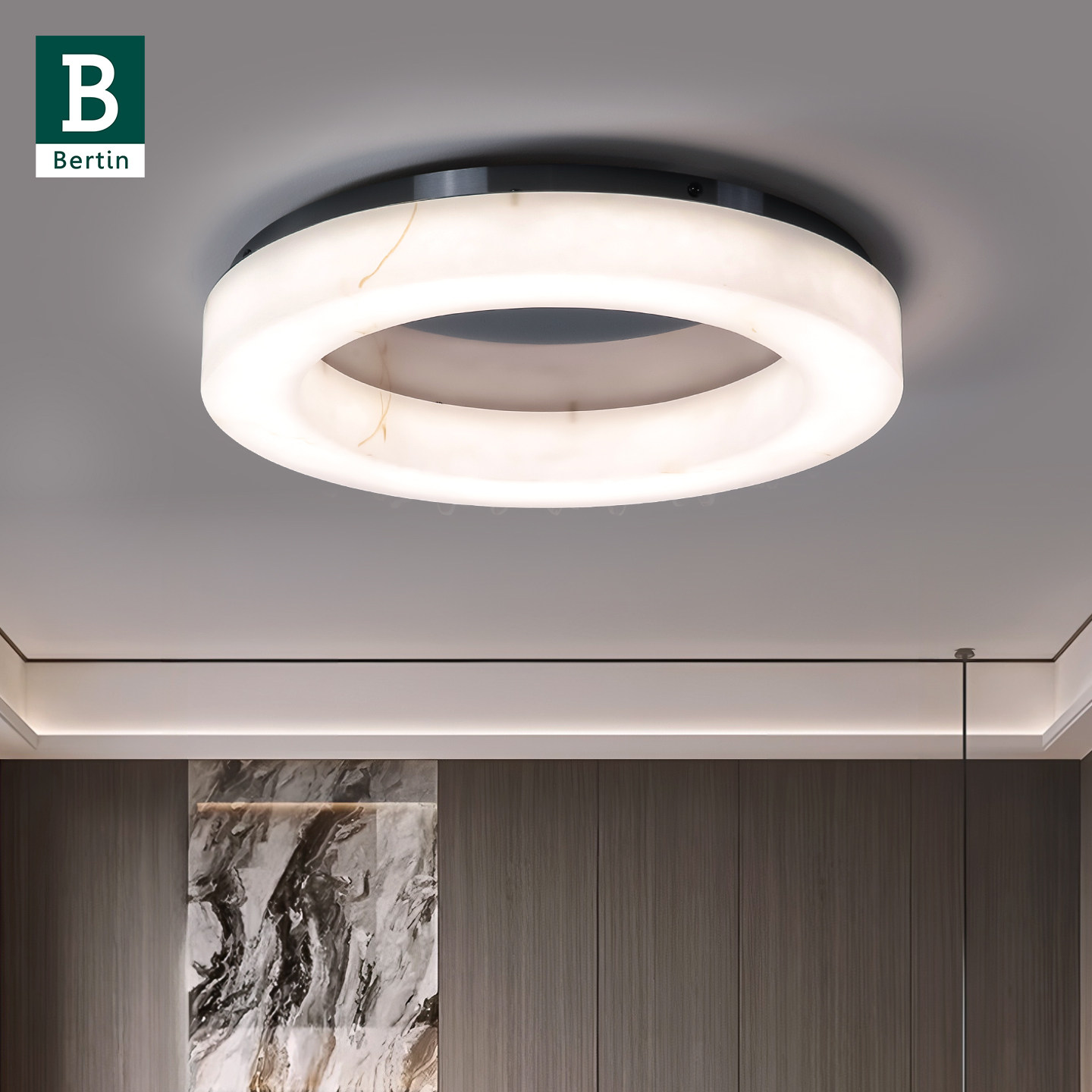 柏丁现代轻奢卧室吸顶灯