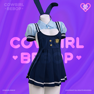 COWGIRL BEBOP[追逃游戏]情警官兔趣性感cos性感超短辣妹制服套装
