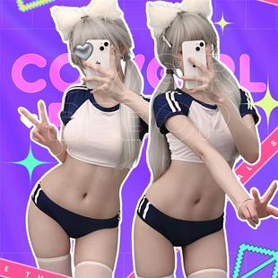 cosplay清纯校园战袍二次元 思春期 性感辣妹体操服 BEBOP COWGIRL