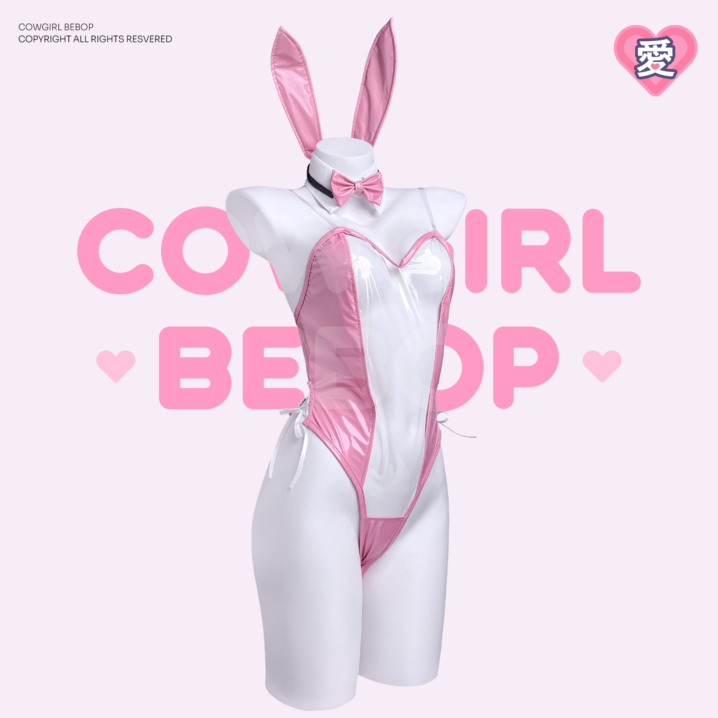 COWGIRL BEBOP[甜心兔女郎]比基尼性感漆皮cos二次元辣妹情趣战袍