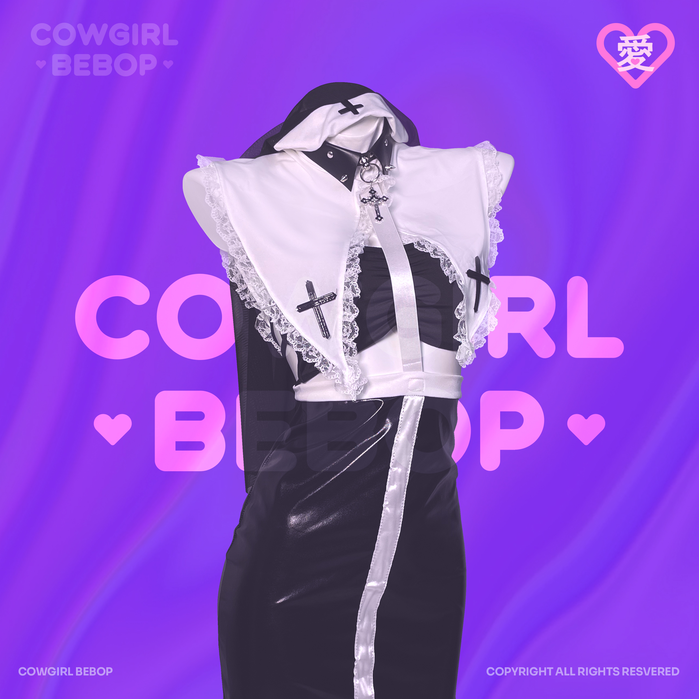 COWGIRLBEBOP性感包臀修女制服女