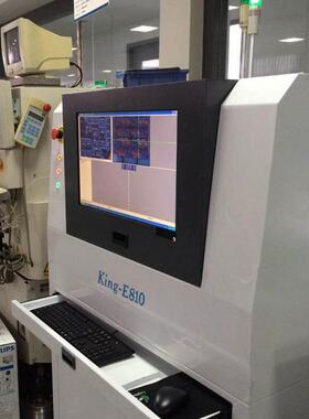 全自精动视觉检测机器PCB焊点试单轨离HDM线在AOI测密光学检测仪