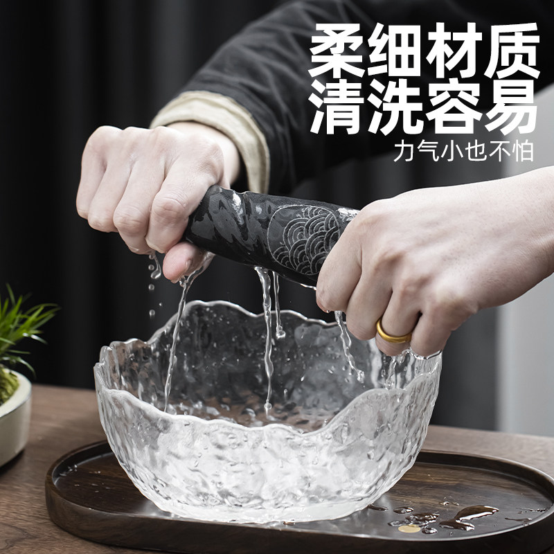 茶巾吸水高档茶桌抹布茶几茶具布茶水毛巾茶垫养壶巾茶台专用茶布