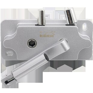 精选怡居美家对角手摇器阳台升降晾衣架双杆摇手器配件斜角固定孔